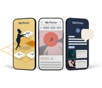 Die Presse Digital Premium Abo Mockup